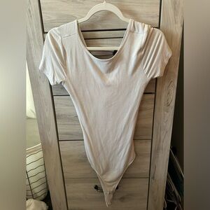 White Hollister bodysuit